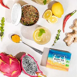 Чай трав'яний Kusmi Tea Happy Mind органічний 40 г (20 шт. х 2 г) - мініатюра 4