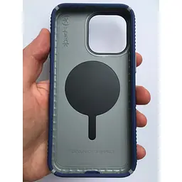 Оригінальний протиударний чохол Speck Presidio2 Grip MagSafe для Iphone 15 Pro Max (6.7") Coastal Blue 150575-3206 - мініатюра 7