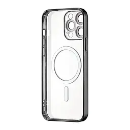 Чохол Ductil Metallic Edge with MagSafe (Protected Camera & Lens) iPhone 13 Pro Max Black - мініатюра 3