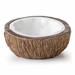 Поїлка для рептилій Exo Terra Кокос 10,5 х 10,5 х 4,8 см (пластик)