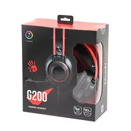 Ігрова гарнітура Bloody A4Tech G200 Black Red (G200 Black+Red) - мініатюра 6