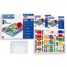 Електронний конструктор Doka 999+ Схема школа D70708 звук - мініатюра 3