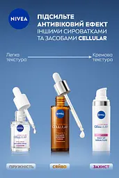 Сироватка для обличчя NIVEA Cellular Expert Filler відновлювальна с гиалуроновой кислотой 15 мл - мініатюра 6