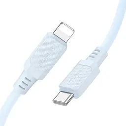 Дата кабель Borofone BX115 Lotto Type-C to Lightning 27W (1m) Blue - мініатюра 4