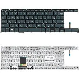 Клавіатура для ноутбука ASUS (UX482 series) rus чорний без фрейма