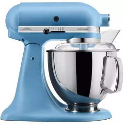 Кухонна машина KitchenAid Artisan 4,8 л 5KSM175PSEVB з відкидним блоком колір оксамитово-блакитний - мініатюра 1