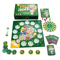 Дитяча настільна гра "IQ300" Vladi Toys VT8055-46 колесо фортуни, пісочний годинник - мініатюра 2