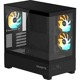 Корпус Gigabyte C201 Panoramic Black (GB-C201P) [146762] - мініатюра 2