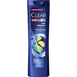 Шампунь проти лупи Clear Men Енергія свіжості 225 мл