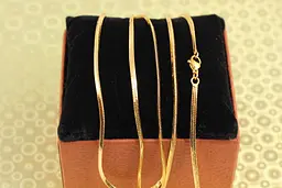 Ланцюг Xuping Jewelry трикутний джгут 60 см 2,5 мм золотистий