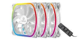 Вентилятор ENERMAX SQUA RGB White (3 PACK) (UCSQARGB12P-W-BP3)