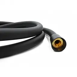 Шланг для душу Ango 1/2" розтяжний 150 см Чорний 30412 - мініатюра 5