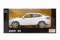Машинка Rastar BMW X6 1:24 білий 41500 - мініатюра 3