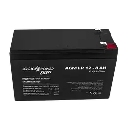 Акумулятор AGM LP 12V - 8 Ah Silver - мініатюра 2