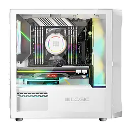 Корпус LogicConcept Portos ARGB Mini White без БЖ (AM-PORTOS-20-0000000-0002) - мініатюра 6