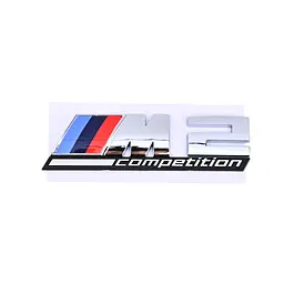 Емблема напис M2 competition для BMW хром пластик (на скотчі)