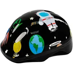Шлем детский велосипедный S космос "BIMBO BIKE" (90854/3-IS)