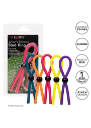Ерекційне кільце Calexotics Julian'S Stud Ring, 12.7 см (фіолетовий) - мініатюра 5