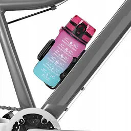 Пляшка для води спортивна 4FIZJO 500 мл 4FJ0628 Pink/Sky Blue (P-5905973400749) - мініатюра 11