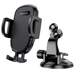 Автотримач Borofone BH37 Route push type suction cup чорний - мініатюра 6