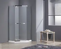 Душова кабіна Eger Talany 90x90 з піддоном 599-555, прозорий, хром - мініатюра 2