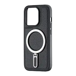 Чохол Jinduka Leather Ringo iPhone 15 Pro Black