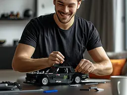 Конструктор Nifeliz Автомобіль Muscle Car "Mini HOONIKEN" (NF10272) - мініатюра 7