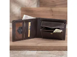 Чоловіче портмоне 2337N moro Коричневе 13x10 см TONY PEROTTI acs0032475 - мініатюра 4