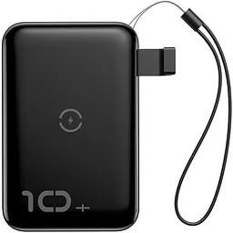 Портативна батарея Powerbank Baseus Xiaomini S Wireless Charger 10000 mAh PPXFF10W-01 Black