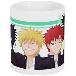 Кухоль GeekLand Наруто Naruto уся команда NA.02.071 330 мл білий - мініатюра 2