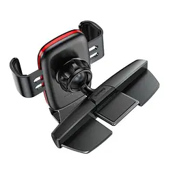 Автоутримувач для телефону Baseus Metal Age Gravity Car Moun black (SUYL-D) - мініатюра 4