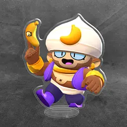 Акрилова колекційна фігурка Brawl Stars Джин із Джунглів (Jungle Gene) 10 см - мініатюра 2