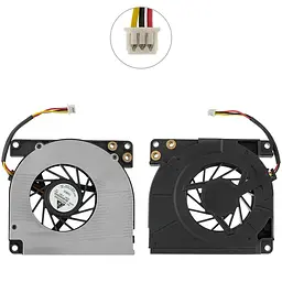 Вентилятор для ноутбука TOSHIBA Satellite P100 P105 P160 (UDQFRPR53CQU / BFB0605HA / DV 5V 0.36A) (Кулер)