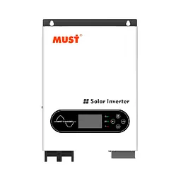 Гібридний інвертор MUST PV18-4024PREM(ECO). 4000W, 24V, струм заряду 60A, 170-280V, MPPT (100А, 60-360 Vdc), 318 454 122.5 мм. 8 кг.