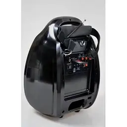 Портативна колонка валіза XPRO RX 810BT 40Вт USB SD FM радіо Bluetooth 1 мікрофон ДУ чорна (RX810BT_1621) - мініатюра 4