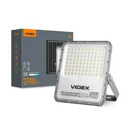 LED прожектор автономний Videx VL-FSO5-3005, 3740Lm 5000K (28445-000)