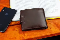 Коричневе портмоне з відділенням для документів із натуральної шкіри Marco Coverna MCB047-896 10 см - мініатюра 9