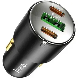 Автомобільний зарядний пристрій Hoco NZ6 USB/2Type-C 45W 3.0A - мініатюра 5