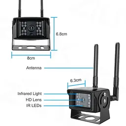 4G камера відеоспостереження вулична під SIM карту HJT6005HX-C5MP, 5 мегапікселів (100471) - мініатюра 3