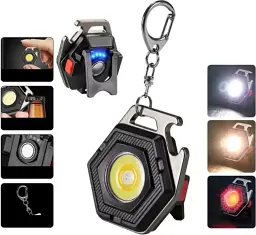 Багатофункціональний ліхтарик DK Handheld Multifunctional LED Flashlight W5131 Black [76992] - мініатюра 5