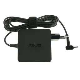 Блок живлення для ноутбука Asus 19V, 3.42A, 65W, 3.0x1.1мм, квадратний корпус, black (адаптер+перехідник) - мініатюра 3