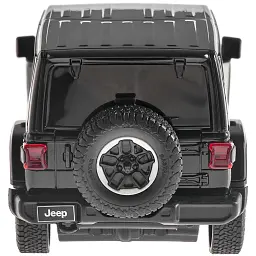 Машинка Rastar JEEP Wrangler JL 1:24 Чорний - мініатюра 6
