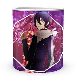 Кухоль GeekLand Noragami Бездомний Бог Ято у квітучій сакурі NRG 02.001 330 мл білий - мініатюра 2