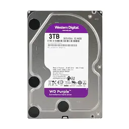 Жорсткий диск 3.5" 3TB 64MB Western Digital Purple WD30EJRX (090-00009)