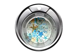 Кухонна мийка Romzha Sorin Mini Textura RO43433, Сірий - мініатюра 3