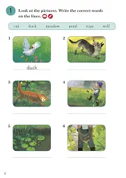 Ladybird Readers 4 Peter and the Wolf Activity Book - мініатюра 2