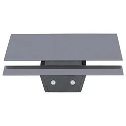 Витяжка декоративна похила MINOLA HVS 9412 GR 850 LED - мініатюра 9