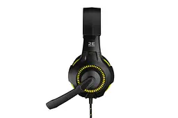 Ігрові навушники 2E GAMING HG300 Black, mini-jack/dual 3,5 мм, LED, 2 м - мініатюра 5