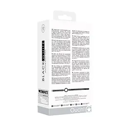 Кляп Ouch! Silicone Ring Gag, 4 см (чорний) - мініатюра 2