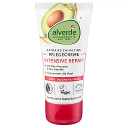 Крем Alverde Naturkosmetik інтенсивне відновлення для обличчя з екстрактом авокадо 50 мл - мініатюра 3